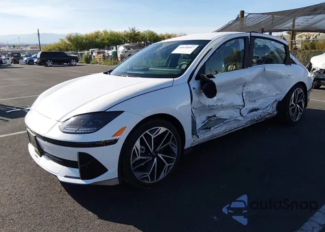 2025 Hyundai Ioniq 6 Sel from USA, damaged, VIN KMHM34AC2SA093346